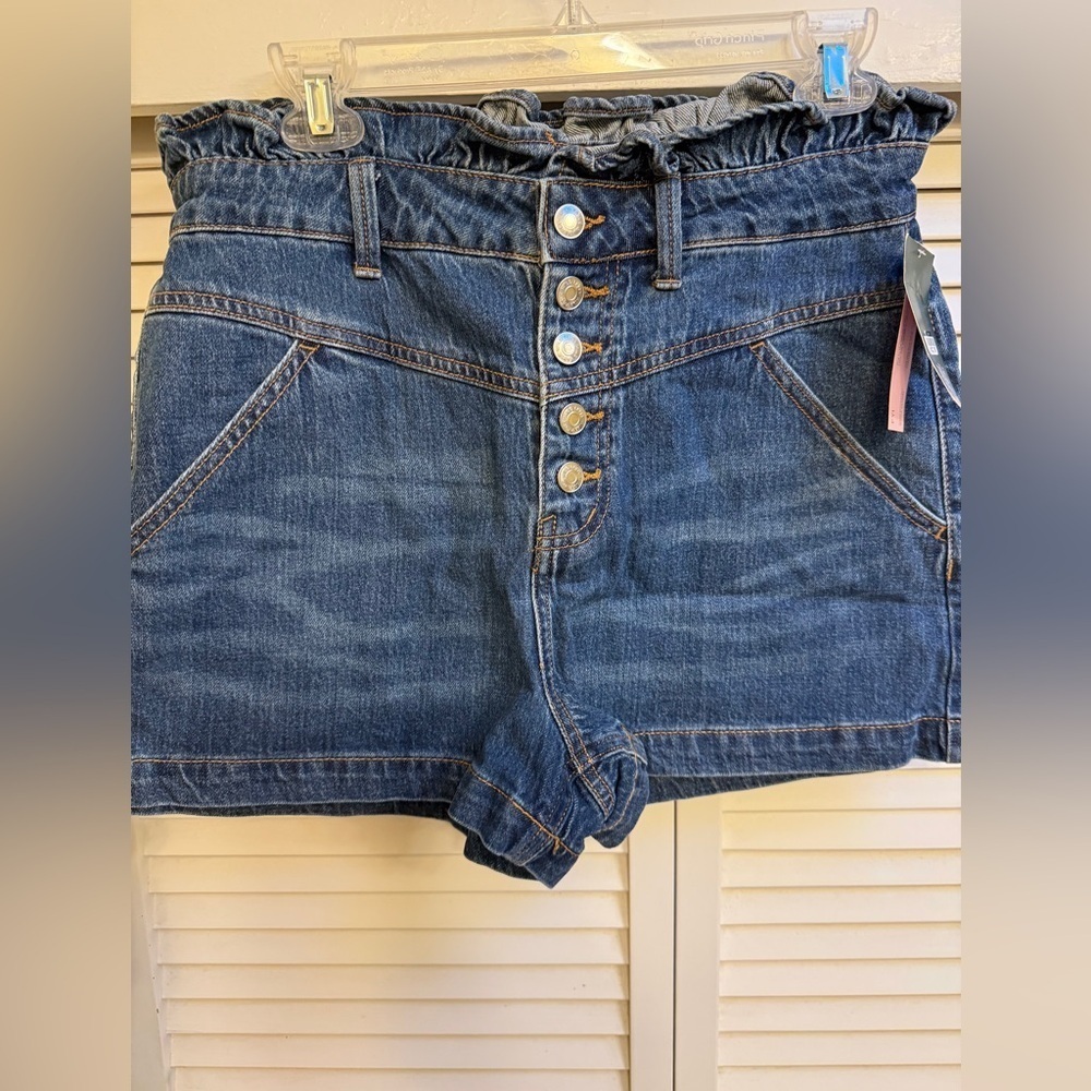 Wild Fable Blue Denim Shorts Women’s Sz 12 NEW with Tags